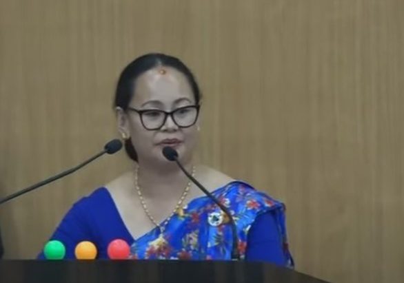 कोशी प्रदेश सांसद निर्मला लिम्बू अशोक राई नेतृत्वकाे जसपामा