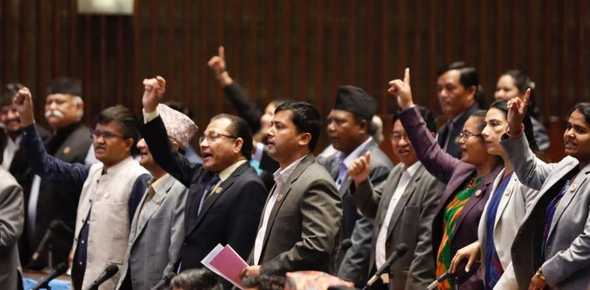 पटक पटक एमालेको अवरोधले बैठक सर्नु गलत : कांग्रेस