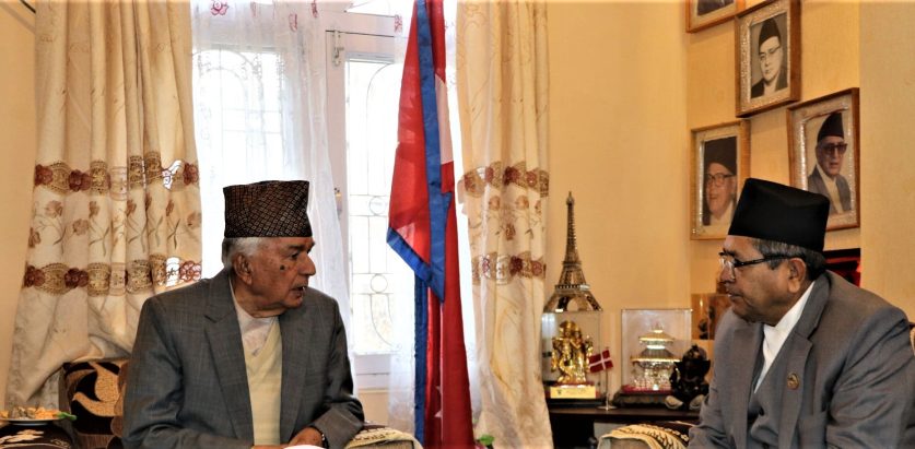 राष्ट्रपति पौडेल र सभामुख घिमिरेबीच भेटवार्ता