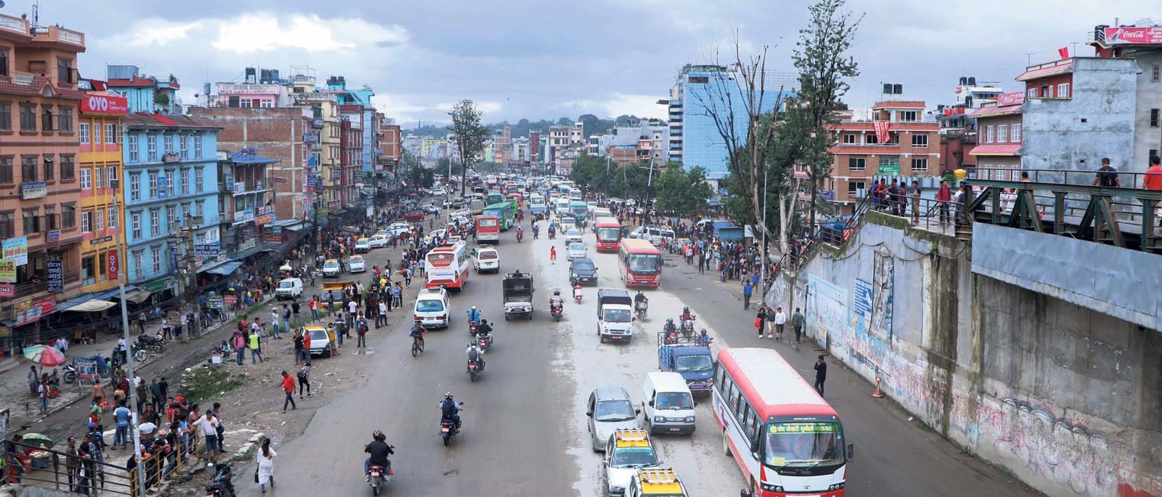 काठमाडौंमा बसले ठक्कर दिंदा १ बालिका घाइते, २ जनाको मृत्यु