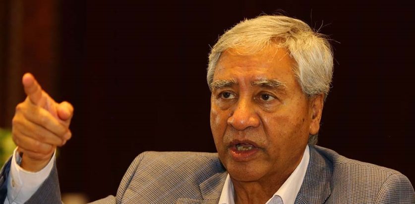 कर तिरेर सुन ल्याउने व्यवस्था गरेमा तस्करी नियन्त्रण हुन्छ : शेरबहादुर देउवा