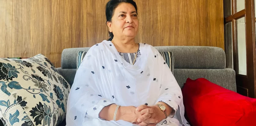 नेम्वाङको निधनबाट राष्ट्रलाई अपुरणीय क्षति : पूर्वराष्ट्रपति भण्डारी