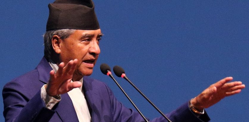 केन्द्रीय सदस्य रामजनम चौधरी बोलिरहँदा, सभापति देउवाले हँसाए