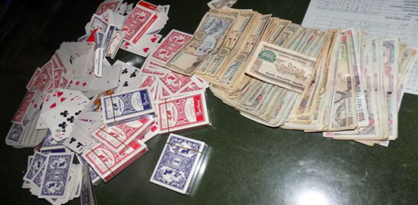 २ लाखभन्दा बढि नगदसहित कावासोतीबाट ८ जुवाडे पक्राउ