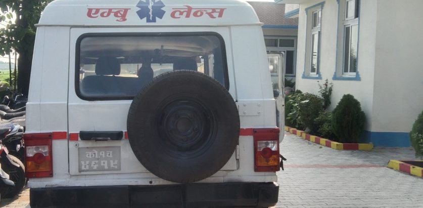 राजन अधिकारी फाउण्डेसनको एम्बुलेन्समा गाँजा तस्करी