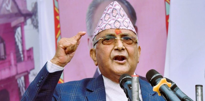 बालेनलाई ओलीले भने : दम्भ र घमण्डले मान्छेलाई सिध्याउँछ, समस्या समाधान गर्नुस्