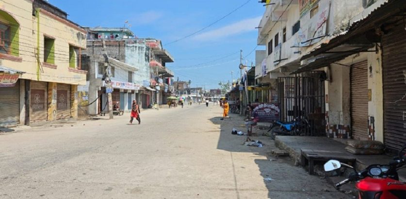 सर्लाहीमा ४ दिनदेखि निरन्तर कर्फ्यु