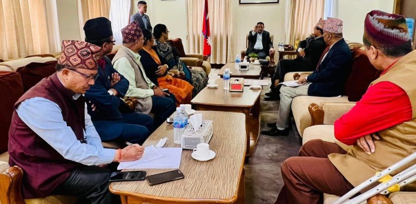 आन्दोलनलाई शान्तिपूर्ण र व्यवस्थित बनाउन मन्त्री श्रेष्ठको आग्रह