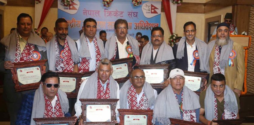 क्रिकेट टोलीलाई क्यानको सम्मान