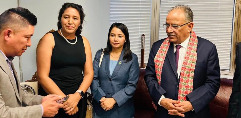 सम्पर्कविहीन तिलागुफाकी तत्कालीन उपमेयर दन्ता नेपाली प्रचण्डसमक्ष सार्वजनिक