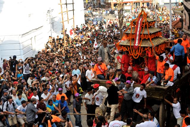 आज इन्द्रजात्रा मनाइँदै