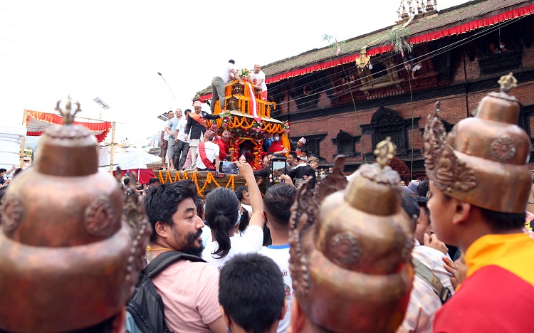 याँया (इन्द्रजात्रा)का क्रममा विभिन्न सडकमा सवारी आवागमन निषेध