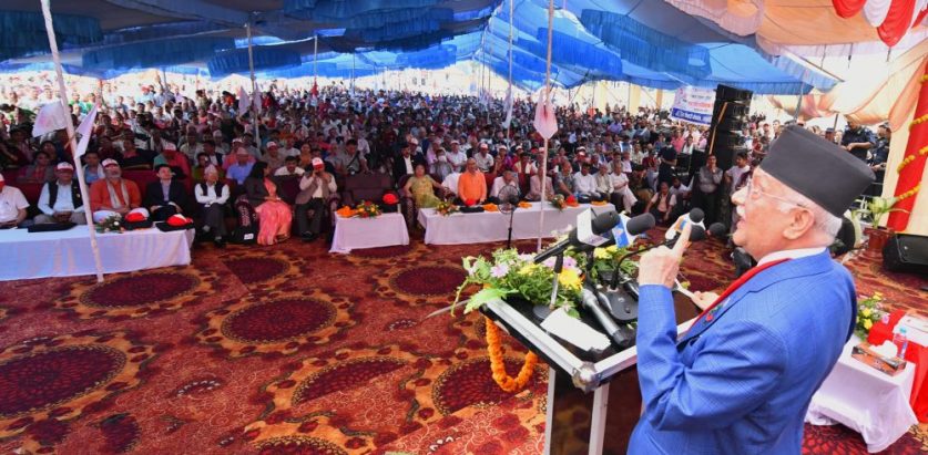 लुम्बिनीको नेतृत्व सहमतिमा टुंगो लगाउन केपी ओलीको निर्देशन