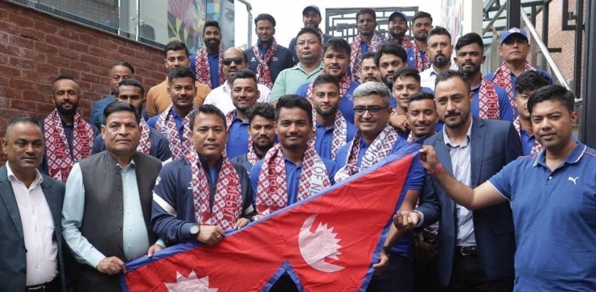 नेपाली क्रिकेट टोलीको बिदाइ गरियो