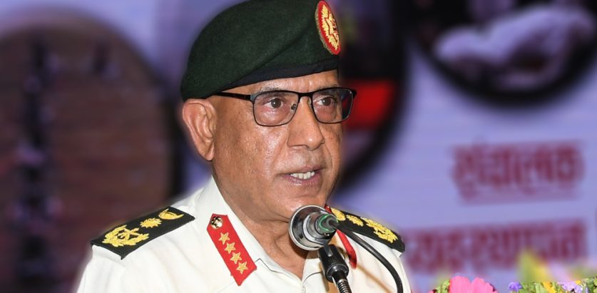 ‘इन्डो-प्यासिफिक’ सम्मेलनमा सहभागी हुन प्रधानसेनापति शर्मा भारत जाने