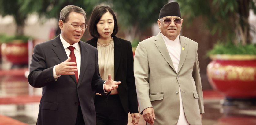 नेपालसँगको सम्बन्धमा चिनियाँ प्रधानमन्त्री खुशी