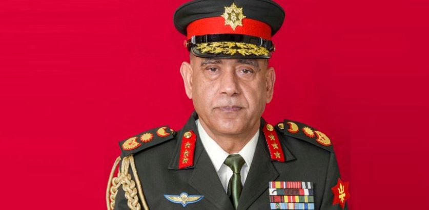 इन्डो–प्यासिफिक सम्मेलनमा सहभागी हुन प्रधानसेनापति शर्मा आज भारत जाँदै