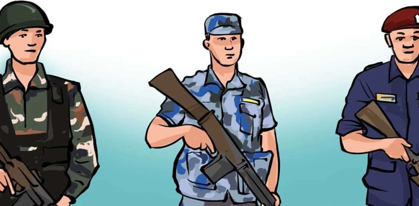 सुरक्षाको लागि अस्पतालमा हतियारसहितका स्वास्थ्यकर्मी खटाउने