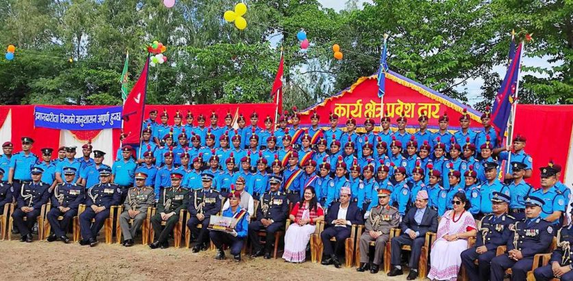 कर्णाली प्रदेशका तीन सय बढी प्रहरी जवान दिक्षित