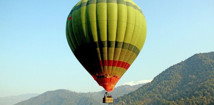 एयर बेलुनको उडान सुरू