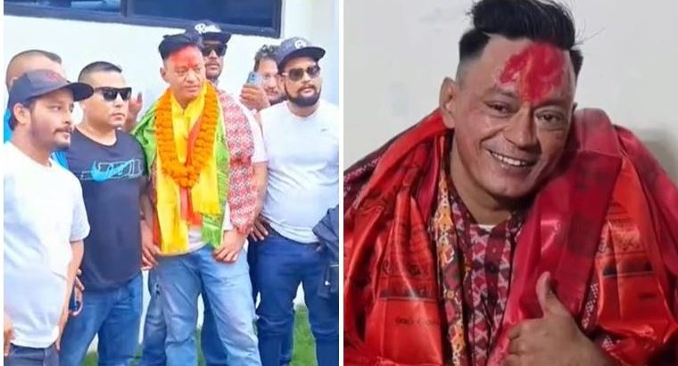 खुँडा हानेर हत्या गर्ने गुन्डा नाइकेलाई राष्ट्रपतिले माफि दिएपछि कारागारमै उत्सव