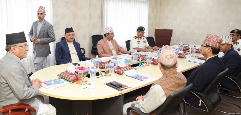 हिन्दु र मुस्लिमको धार्मिक तनाव सम्बन्धी सिंहदरबारमा बैठक जारी 