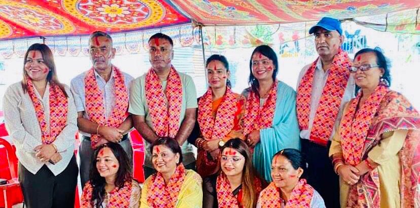 स्वच्छ सरस्वतीनगर समाजले गर्यो नयाँ कार्यसमिति गठन