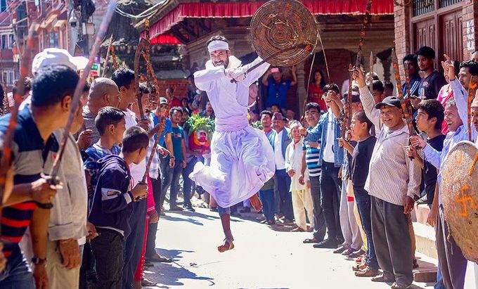 खड्गसहित तलेजुको घोडे जात्रा मनाइँदै