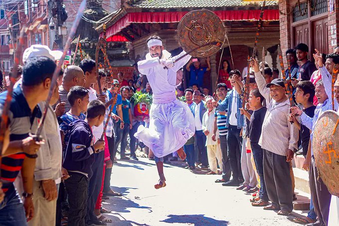 खड्गसहित तलेजुको घोडे जात्रा मनाइँदै