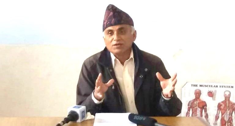 मन्त्री बस्नेतको भ्रामक अभिव्यक्ति सच्याउन डा. गोविन्द केसीको आग्रह