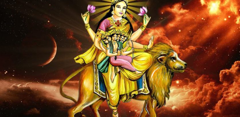 नवरात्रको पाँचौं दिन स्कन्दमाताको पूजा गरिँदै
