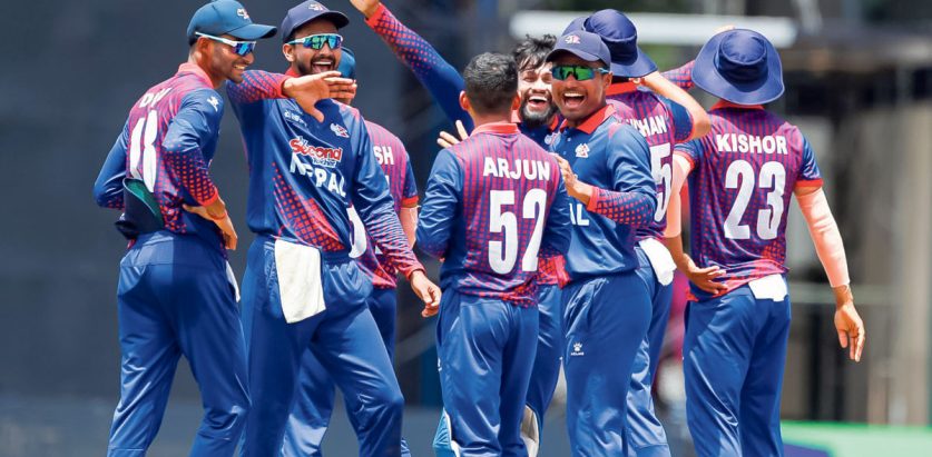 माल्दिभ्सलाई १३८ रनले हराउँदै नेपाल क्वाटरफाइनलमा, अविनाशले लिए ६ विकेट