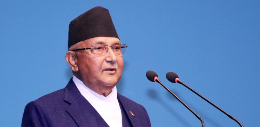 राष्ट्रपतिद्वारा भएको कैद मिनाहामाथि ओलीको प्रश्न