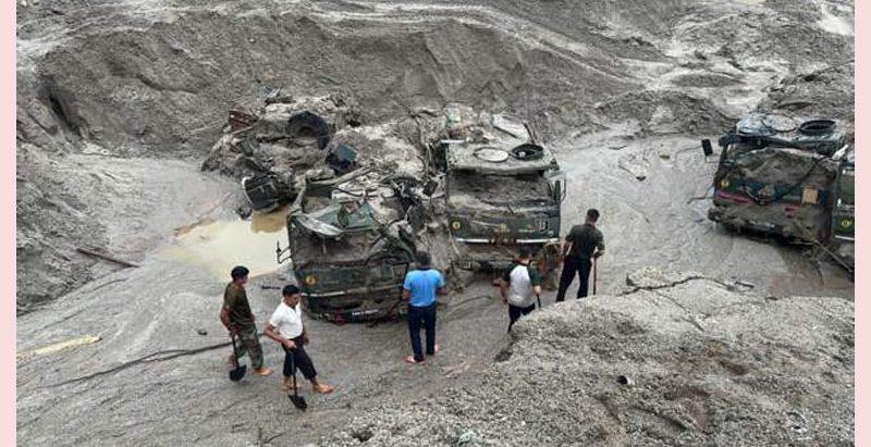 सिक्किममा १० नेपाली बेपत्ता