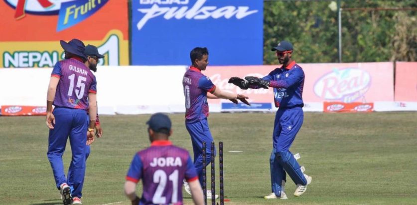 नेपालले हङकङलाई ६ विकेटले पराजित गर्यो