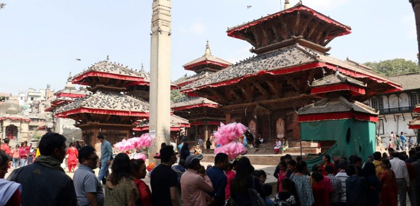 वर्षमा एक दिन मात्र खुल्ने तलेजु भवानीको मन्दिर खुल्यो, भक्तजनको भिड