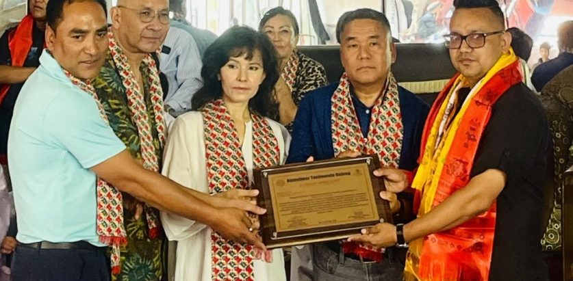 खड्कालाई कोटेश्वर डोजाङको सम्मान