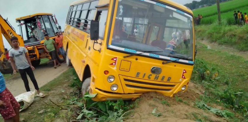 इनरुवामा स्कुल बस दुर्घटना