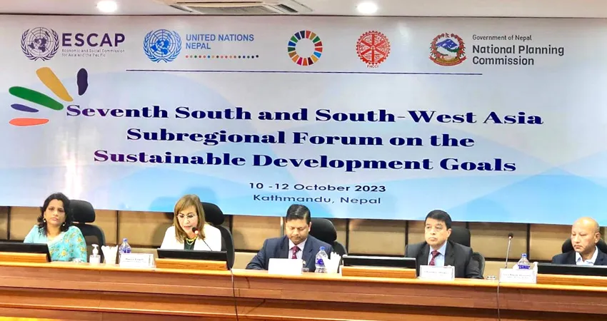 दिगो विकास लक्ष्य हासिल गर्न निजी क्षेत्रको भूमिका महत्वपूर्ण : अध्यक्ष ढकाल