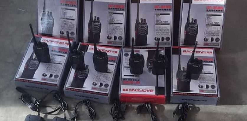 सप्तरीबाट एक सय वाकीटकी बरामद