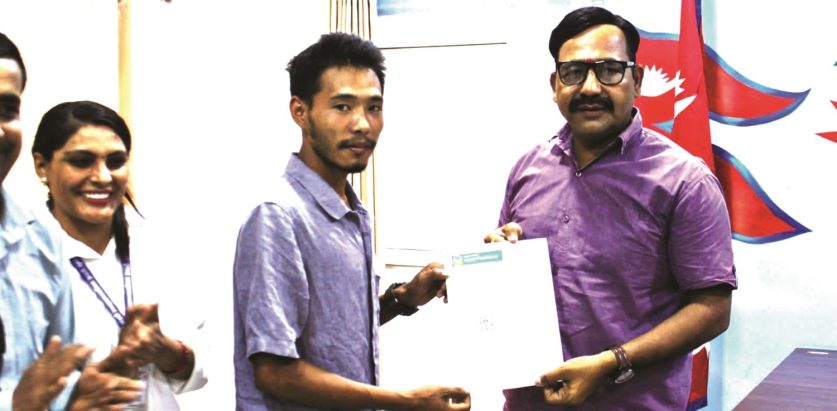 इटहरीले नगरबाटै दिन थाल्यो श्रम स्वीकृति