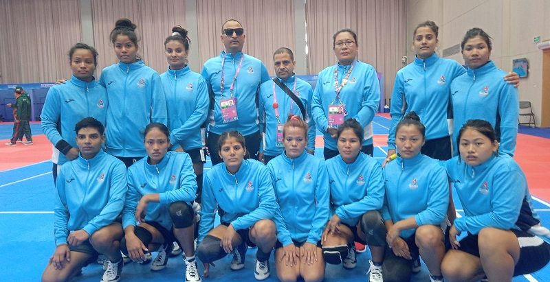 १९औँ एसियाली खेलकुद अन्तर्गत महिला कबड्डीतर्फ नेपाललाई पहिलो पदक