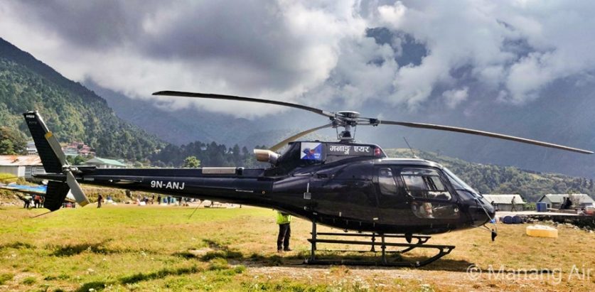 तीन महिनामा २ वटा हेलिकप्टर दुर्घटना भएपछि मनाङ एअरको उडान अनुमतिपत्र निलम्बन