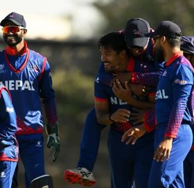 भारतसँगको खेलमा नेपालले पायो २ सय ३ रनको लक्ष्य : जैसवालको शतक