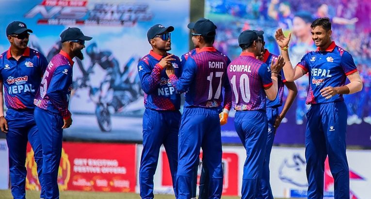 यूएईलाई हराउँदै त्रिदेशीय टी–२० शृङ्खलामा नेपालकाे विजयी शुरुवात