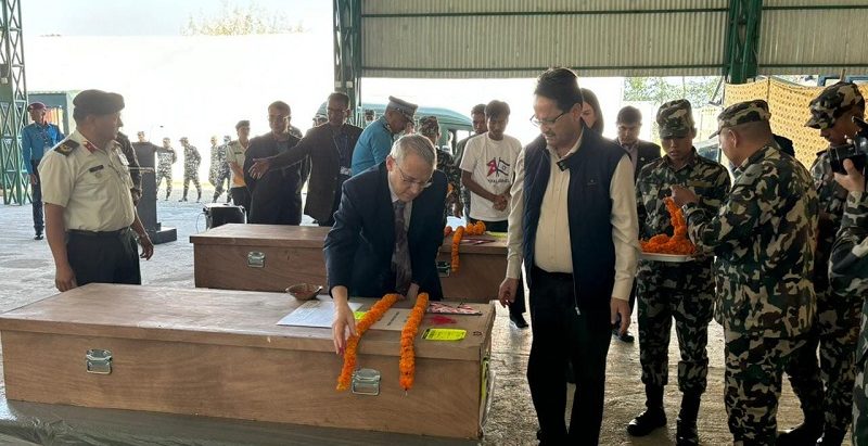 इजरायलमा ज्यान गुमाएका तीन जना विद्यार्थीकाे शव काठमाण्डाै आइपुग्याे