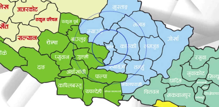 पर्वतमा बाढीले बगाएको जीप भेटियो