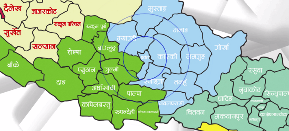 पर्वतमा बाढीले बगाएको जीप भेटियो