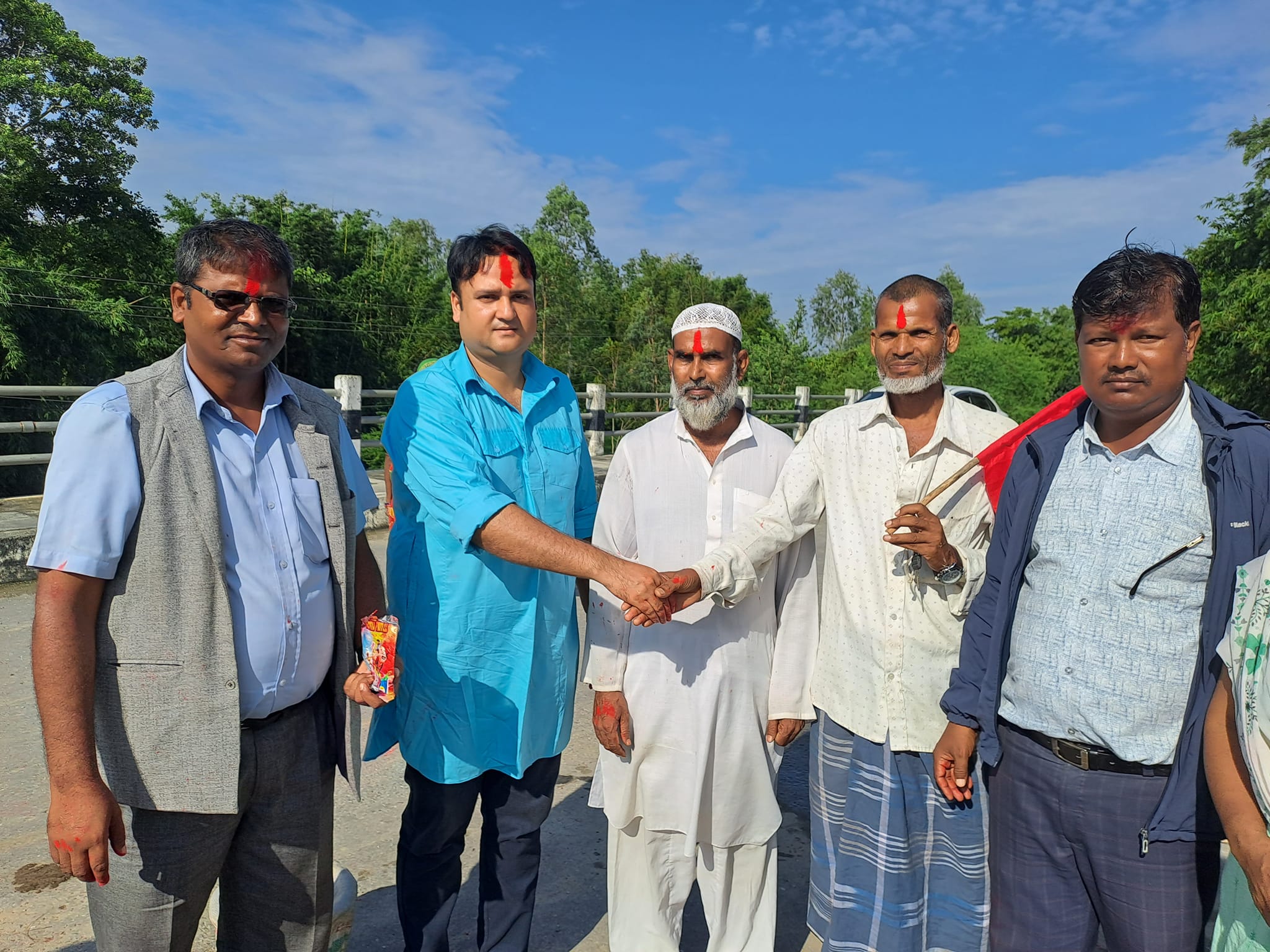 इनरुवामा दर्जनौ व्यक्ति माओवादी प्रवेश