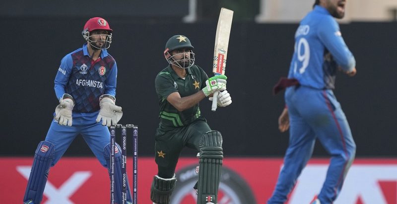 विश्व कप क्रिकेटमा अफगानिस्तानसँग पाकिस्तान ८ विकेट पराजित